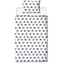 Playstation Parure de lit réversible 140x200 cm Microfibre - Housse de couette et taie 63x63 cm sous licence officielle