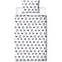 Playstation Parure de lit réversible 140x200 cm Microfibre - Housse de couette et taie 63x63 cm sous licence officielle