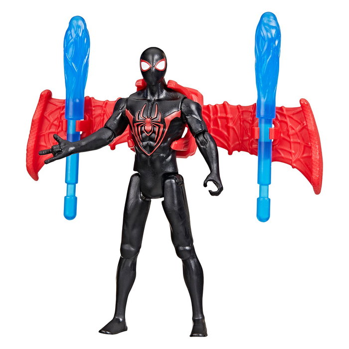 Hasbro Spider-Man - Véhicule Venomversus Miles Remix Blast Racer G0736 - Voiture de Jouet avec Figurine Miles Morales et Projectiles - Marvel