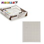 Pincello Étiquettes Adhésives Diamètre 10 mm, 7 Pages, 17 x 19 x 4 cm (Set de 120)