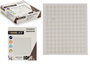 Pincello Étiquettes Adhésives Diamètre 10 mm, 7 Pages, 17 x 19 x 4 cm (Set de 120)