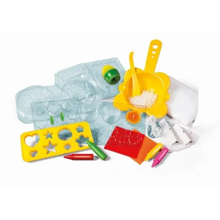 Clementoni - Coffret Créatif L'atelier des bougies - Réalisez des bougies œuf, flottantes, vase, fleur - À partir de 7 ans Clementoni - Coffret Créatif L'atelier des bougies - Réalisez des bougies œuf, flottantes, vase, fleur - À partir de 7 ans