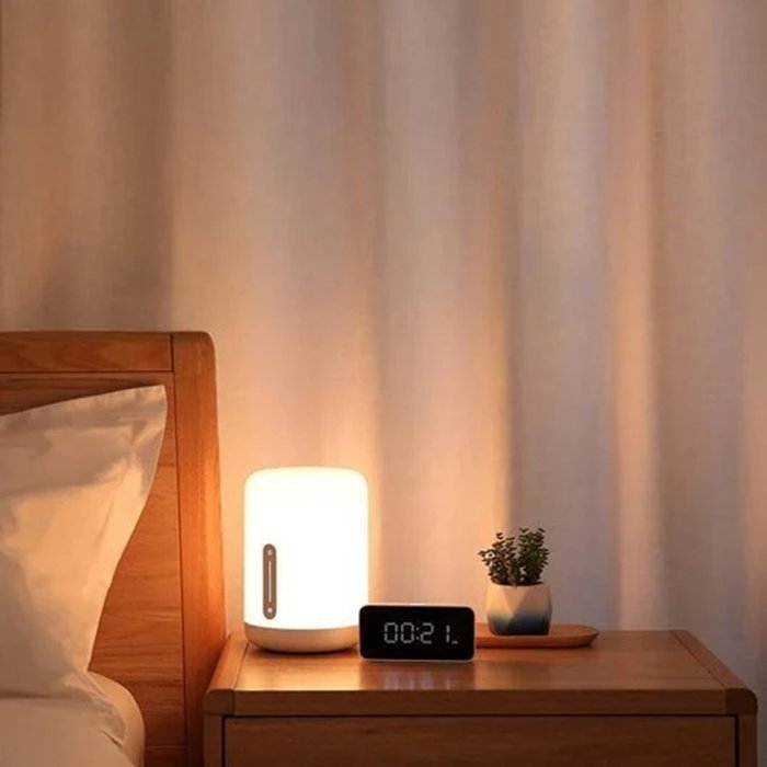 Xiaomi Mi Bedside Lamp 2 Lampe de Chevet Intelligente LED WiFi Contrôle Vocal Alexa Google Home 400lm Blanc Xiaomi Mi Bedside Lamp 2 Lampe de Chevet Intelligente LED WiFi Contrôle Vocal Alexa Google Home 400lm Blanc