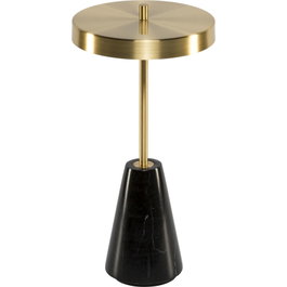 Broggi Lampada Decò Marmo Nero - Noir / Or