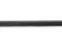 Innspiro Cordon en caoutchouc noir 1mm 100m