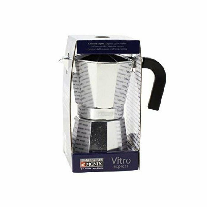 Cafetière Italienne Monix Braisogona_M620006 Argenté 6 Tasses