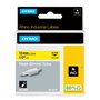 Dymo RhinoPRO 18056 - Étiqueteuse industrielle robuste en noir et jaune, modèle S0718310