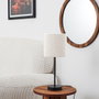 Home Deco Factory Lampe Metal Pantalla Rizo