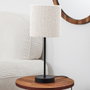 Home Deco Factory Lampe Metal Pantalla Rizo