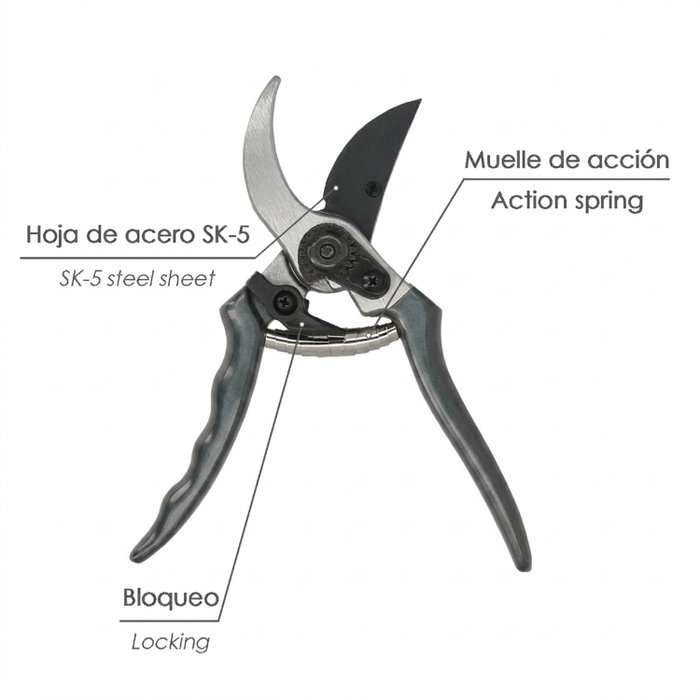SAMURAI Ciseaux de taille KS-4T 220 mm