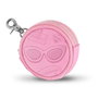 Barbie - Monedero Cookie Travel - Porte-monnaie rond - PVC et polyester - Rose - 8.7x8.7x2.3 cm - À partir de 3 ans