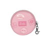 Barbie - Monedero Cookie Travel - Porte-monnaie rond - PVC et polyester - Rose - 8.7x8.7x2.3 cm - À partir de 3 ans