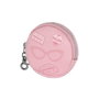Barbie - Monedero Cookie Travel - Porte-monnaie rond - PVC et polyester - Rose - 8.7x8.7x2.3 cm - À partir de 3 ans