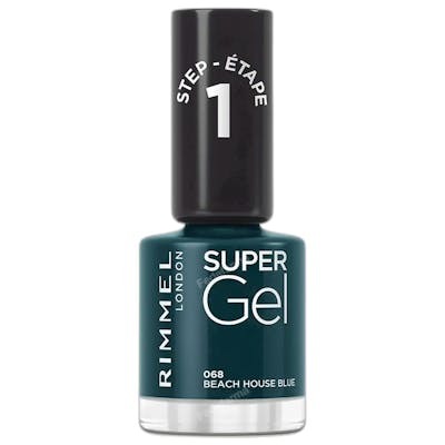 Rimmel London Super Gel Esmalte De Unas 068 Beach House Blue Rimmel London Super Gel Esmalte De Unas 068 Beach House Blue