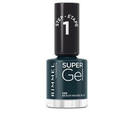 Rimmel London Vernis à ongles SUPER GEL #068-bleu maison de plage Finition Gel 12 ml