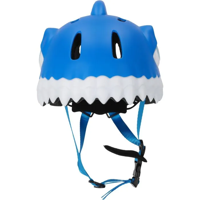 Crazy Safety Casque de vélo enfant à motif requin 3D Animal - Taille S (49-55 cm)