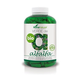 Soria Natural Verde de Alfalfa Bio 240 capsules de 630mg