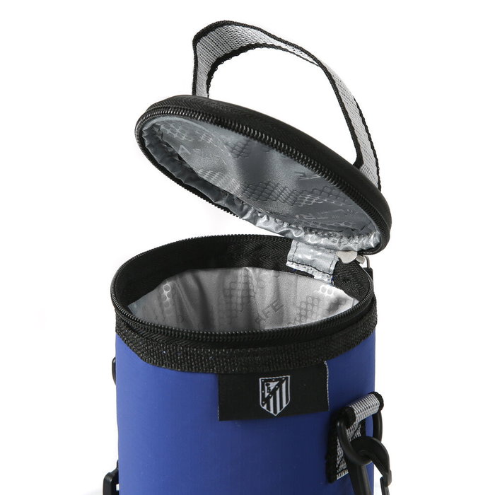 Atletico de Madrid Gourde isotherme avec revêtement TPE Ripstop 1500ml - Taille 11x11x32cm
