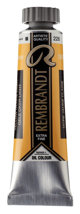 Rembrandt Peinture à l'huile Ocre Jaune Clair 228, 15 ml Rembrandt Peinture à l'huile Ocre Jaune Clair 228, 15 ml