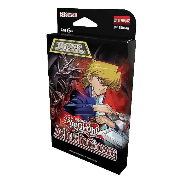 Yu-Gi-Oh! Pack de 3 boosters Au-delà du Courage (27 cartes) - 1ère édition française Yu-Gi-Oh! Pack de 3 boosters Au-delà du Courage (27 cartes) - 1ère édition française