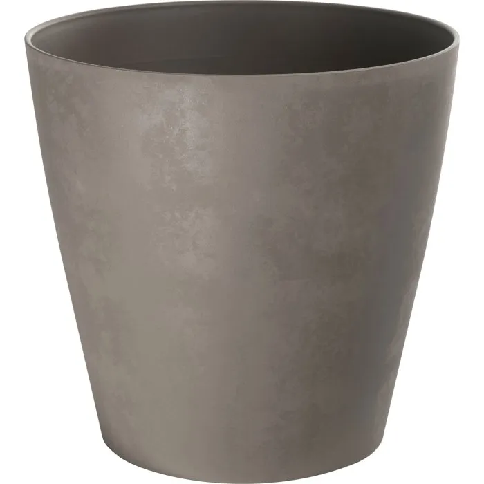 GARDEN ID Pot de fleurs Swing Cone Ø 42 cm 40 L H 41 cm en tourbe design moderne pour intérieur et extérieur