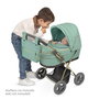 Decuevas Coche de muñeca plegable Capriccio - Poussette de poupée pliable avec ombrelle et sac pour poupées jusqu'à 48 cm - 38x65x60 cm
