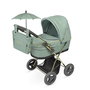 Decuevas Coche de muñeca plegable Capriccio - Poussette de poupée pliable avec ombrelle et sac pour poupées jusqu'à 48 cm - 38x65x60 cm