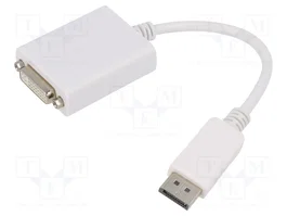 GEMBIRD Adaptateur DisplayPort vers DVI-I (24+5) 4K UHD 2160p
