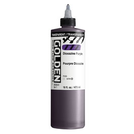 Golden High Flow Pourpre Dioxazine Transparent 473 ml