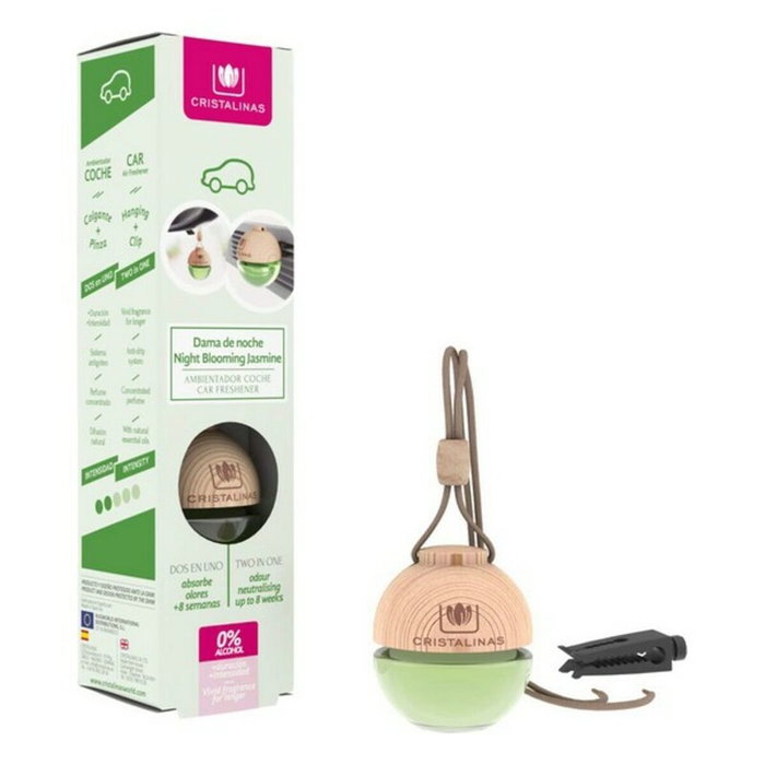Cristalinas Désodorisant Voiture Fleur de Nuit 6 ml Cristalinas Désodorisant Voiture Fleur de Nuit 6 ml