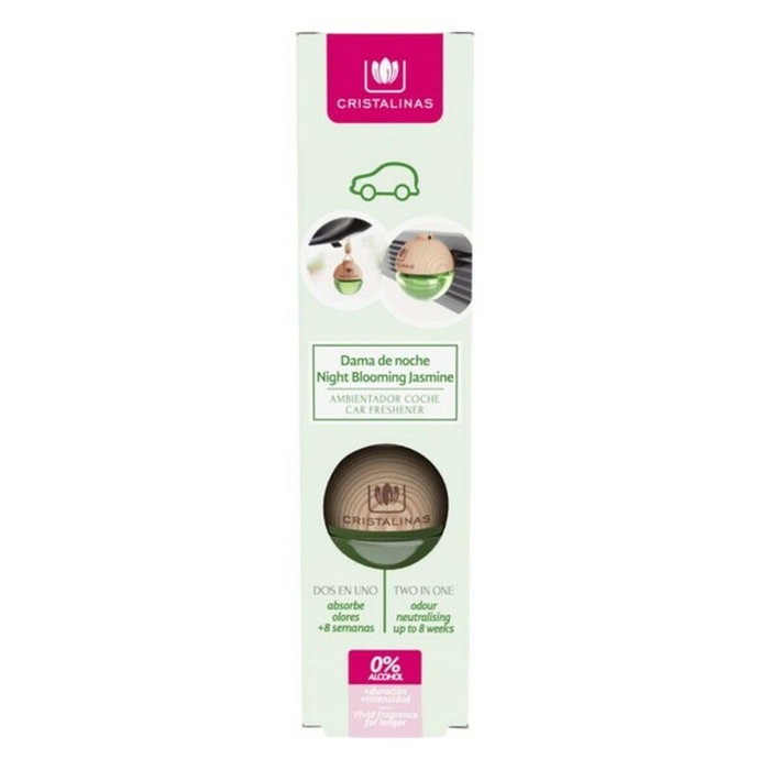 Cristalinas Désodorisant Voiture Fleur de Nuit 6 ml Cristalinas Désodorisant Voiture Fleur de Nuit 6 ml