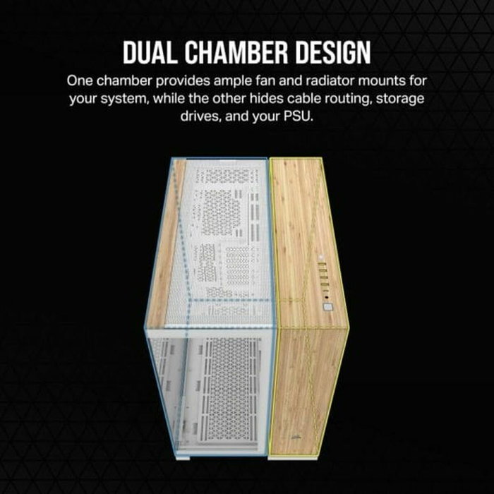 Boîtier ATX semi-tour Corsair CC-9011284-WW Blanc Multicouleur