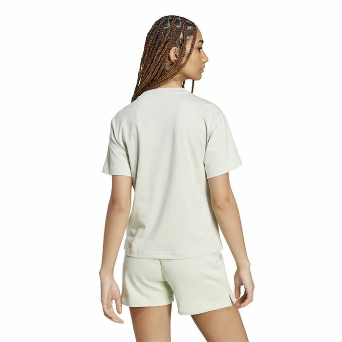 T-shirt à manches courtes femme Adidas Essentials Small Logo Vert