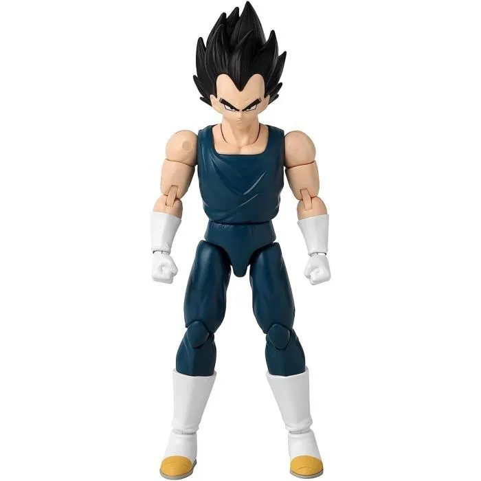 Bandai Figurine Dragon Ball Super Dragon Stars Vegeta Version Dragon Ball Kai 17 cm avec 16 points d'articulation