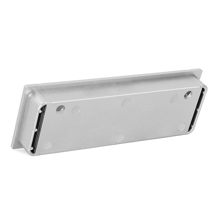 Q&Q Tirador Plastico Kara 125mm CR.RAL - Poignée de tiroir en plastique avec finition chrome, 125 mm Q&Q Tirador Plastico Kara 125mm CR.RAL - Poignée de tiroir en plastique avec finition chrome, 125 mm