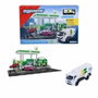Smoby Station-Service BP avec Véhicule en Métal