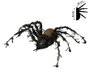 BigBuy Carnival Araignée Halloween Marron 60 x 43 cm