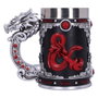 Nemesis Now Chope Dungeons & Dragons Logo, Résine, Peinte à la main