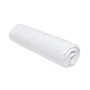 Today Drap housse Essential DH 140 x 200 cm + bonnet 30 cm pour 2 personnes en 100% coton uni couleur craie