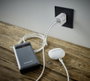 Intenso Cargador pared GaN W30AC 1xUSB-A 1xUSB-C Blanc