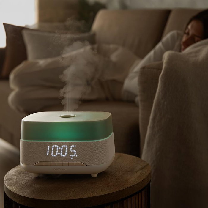 Cecotec Humidificateur Diffuseur 300 ml PureAroma 1300 Hydra LED Haut-parleur Bluetooth Vert