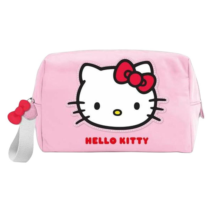 Trousse de toilette enfant Hello Kitty Rose 13,0 x 20,0 x 9,5 cm