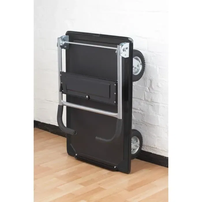 Meister Chariot à plateforme pliable Cross-Over - 300 kg, plateforme antidérapante 91 x 61 cm, 4 roues pneumatiques