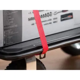 Meister Chariot à plateforme pliable Cross-Over - 300 kg, plateforme antidérapante 91 x 61 cm, 4 roues pneumatiques