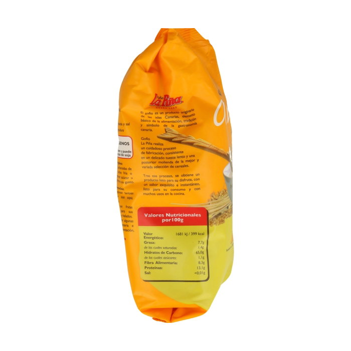 Gofio La Piña Gofio d'Avoine Biologique 450g Prép Instantané Bio Gofio La Piña Gofio d'Avoine Biologique 450g Prép Instantané Bio