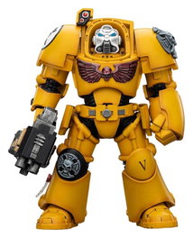 Joy Toy (CN) Warhammer 40,000 figurine Imperial Fists Terminator 2 avec Power Fist et Storm Bolter 14 cm