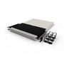 PATCHBOX patchbox.one - Boîtier de brassage gestion câbles Cat.6a blindé (STP) pour baie 30RU, couleur Blanc