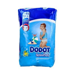 Dodot Splashers Maillot de bain jetable taille 4-5, 9-15 kg, 11 unités
