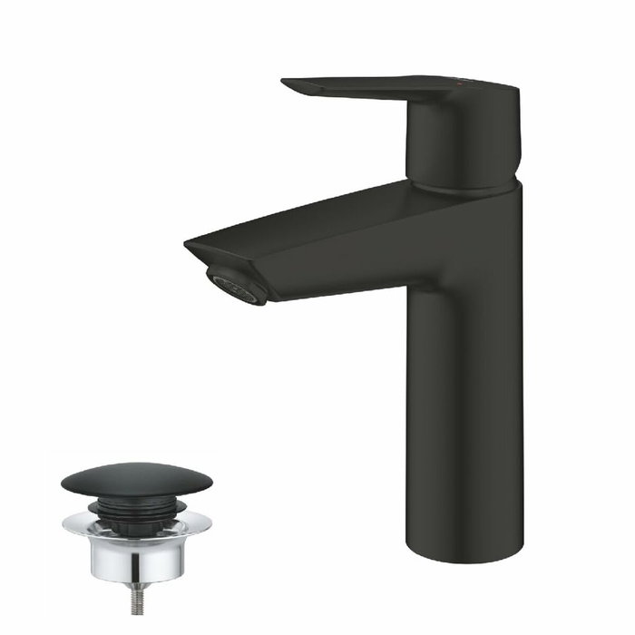 Grohe Mitigeur lavabo monocommande Start Noir mat Taille M