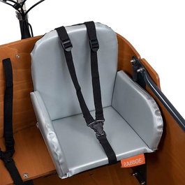 Babboe Asiento Niño Babboe Cajon Bicleta Cargo Plata Bri